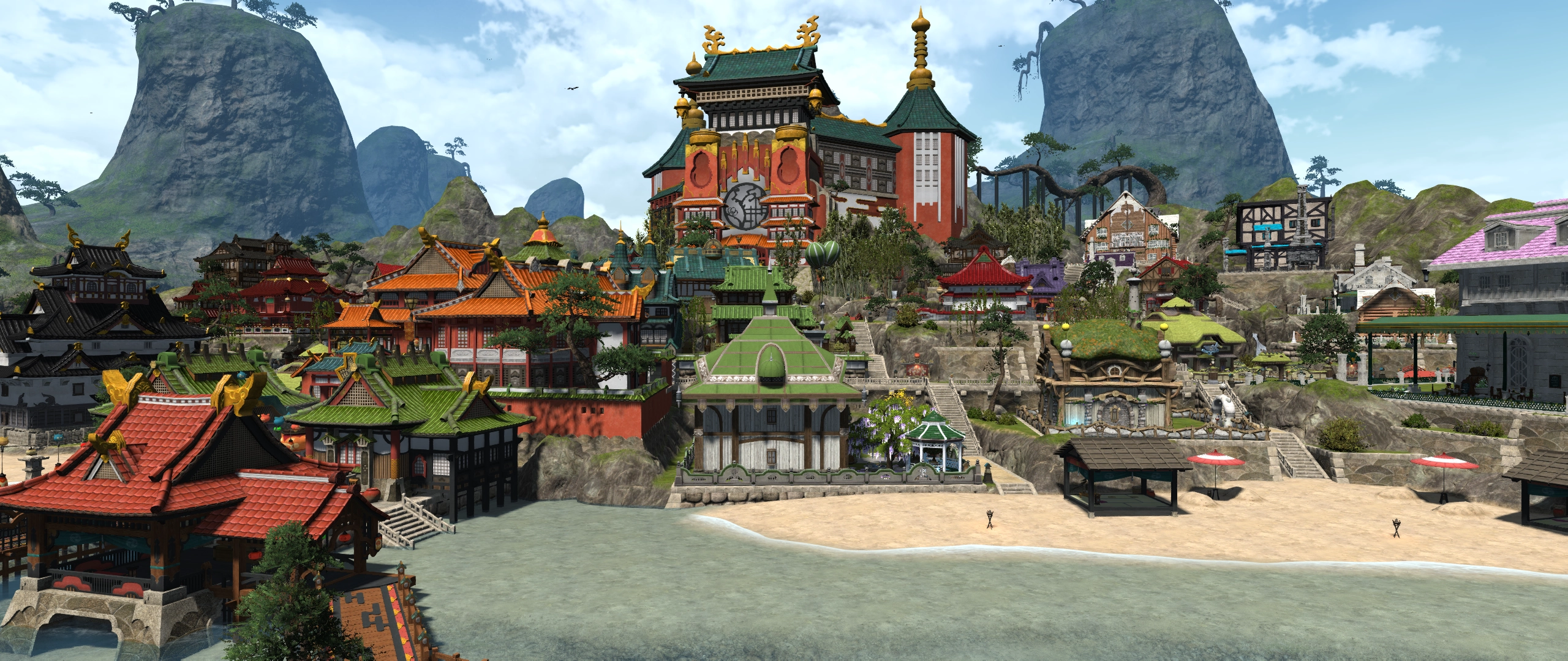 Shirogane Residential District